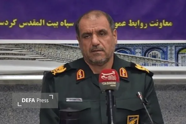 سردار رضایی: وحدت مسئولان و مردم کردستان زمینه‌ساز ترویج فرهنگ شهداست