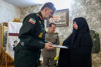 فیلم/ سردار رادان با خانواده سپهبد شهید موسوی دیدار کرد