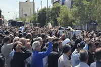 تشیع شهید استوار دوم «علیرضا زارعی ثانی» در بردسکن