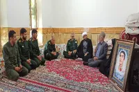دیدار مدیرکل حفظ آثار دفاع مقدس کهگیلویه و بویراحمد با خانواده شهید «لهراسب وهابی پور» + تصاویر
