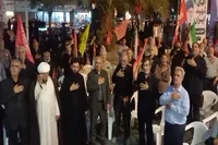 گرمساری‌ها در سالروز رحلت پیامبر(ص) و شهادت امام حسن مجتبی(ع) به سوگ نشستند