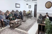 تجلیل مدیر کل حفظ آثار دفاع مقدس کرمان از فرزندان شهدا در روز پرستار+ تصاویر