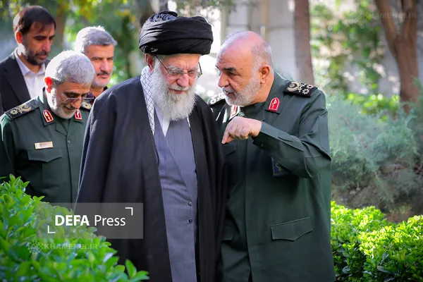 شهیدان سلامی و امام خامنه ای