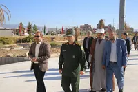 تصاویر/ بازدید مدیرکل صداوسیمای استان از موزه دفاع مقدس و مقاومت خراسان شمالی