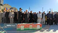 برگزاری مراسم تشییع و خاکسپاری «شهید حقیقت» در زاهدان
