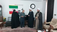 تصاویر/ دیدار با خانواده شهید هادی امیدی در مراغه