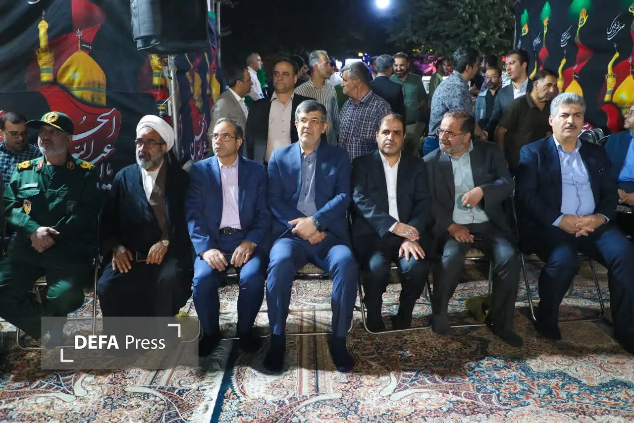 تصاویر/حضور مسئولان ارشد استان در یادواره شهدای سلامت