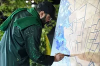 سیدمحمدرضا میری «شب‌های ایران» را بر بوم جاودانه کرد