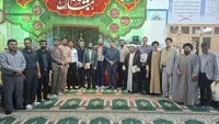 تصاویر/ تقدیر از ۷۰ معلم جهادی در مسجد انصارالحسین(ع) قم
