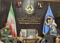 دیدار رئیس سازمان قضایی نیرو‌های مسلح با فرمانده نیروی هوایی ارتش
