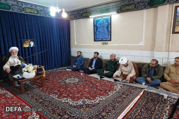 تصاویر/ دیدار مدیرکل حفظ آثار و رئیس حوزه هنری با نماینده ولی فقیه در استان به مناسبت هفته هنر انقلاب