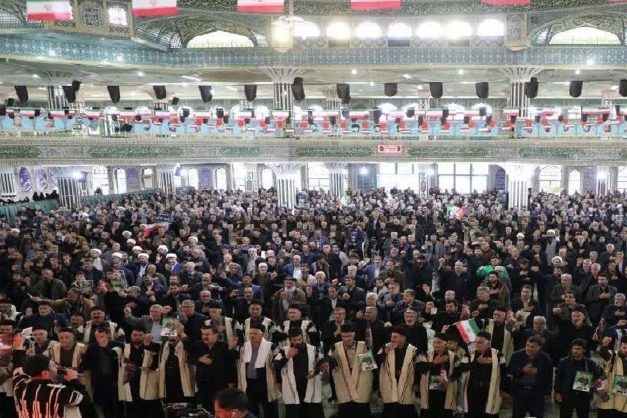 چهلمین روز عروج سردار شهید غلامرضا سلیمانی؛ حماسه‌ای از ایثار در شهرکرد+ فیلم