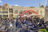 مراسم چهلم پنج شهید والامقام جنگ رمضان در گلزار شهدای کرمان برگزار شد+تصاویر