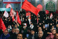 تصاویر/ مراسم بزرگداشت امام شهید در حرم مطهر رضوی