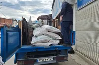 اعزام تجهیزات و خادمان مردمی نوشهر برای مراسم تشییع رهبر شهید به تهران