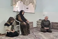 تصاویر/ دیدار نماینده ولی فقیه کردستان با خانواده شهدای جنگ رمضان بانه