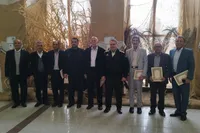 تصاویر / برگزاری مراسم تجلیل از پیشکسوت برتر دفاع مقدس در زاهدان