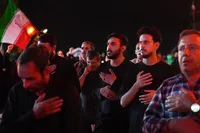 تصاویر/ آیین بزرگداشت هفتم رهبر شهید در امامزاده خضر همدان