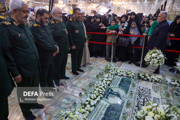 مراسم سالگرد شهادت سردار سپهبد حسین سلامی