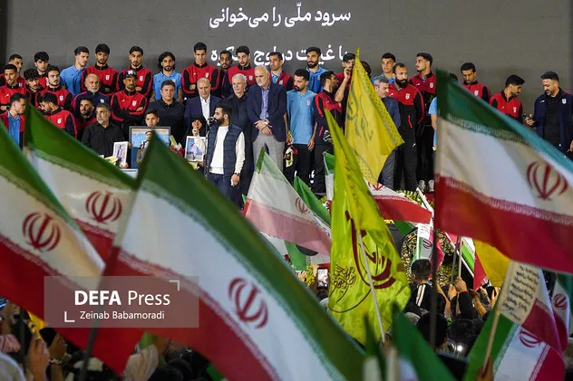 بدرقه تیم ملی فوتبال به جام جهانی