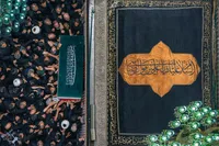 تصاویر/ طواف پیکر سیدالشهدای انقلاب بر گرد ضریح مطهر رضوی