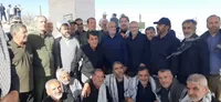 تصاویر/ کاروان یاد عزیزان به یادمان بازی دراز رسید