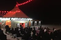برگزاری مراسم عزاداری شهادت حضرت رقیه(س) و شب هفت قائد شهید در زنجان