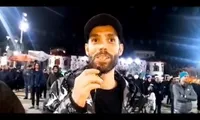 فیلم/ واکنش دیدنی مردم رشت به آهنگ محسن چاوشی درباره جنگ