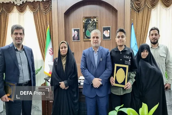 تقدیر رئیس کل دادگستری مازندران از ۲ رتبه برتر کنکور سراسری