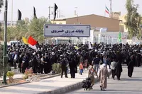 فیلم/ صحنه‌هایی زیبا و باشکوه از تردد زائران از مرز خسروی