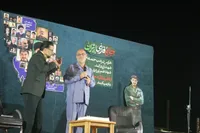 تصاویر/ اجتماع بزرگ «شهدایی‌ها» به مناسبت سالروز تولد سردار شهید مهدی زین‌الدین در قم