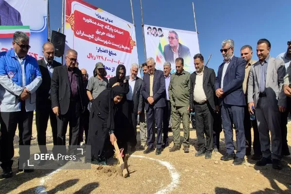 مادر شهید البرز زارعی در گچساران