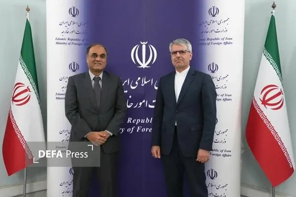 دیدار سفیر پاکستان با سخنگوی وزارت امور خارجه