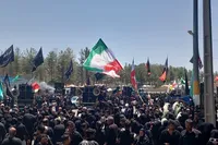 تصاویر/ حضور پرشور هیئت‌های مذهبی بیرجند در مراسم عاشورا