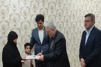 تجلیل از خانواده شهید سلمانی در اهواز