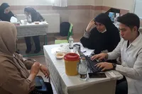 جهادگران سلامت به یاری مردم شهرک ابریشم آمدند