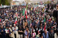 تصاویر/ مراسم اربعین رهبر شهید انقلاب در یاسوج