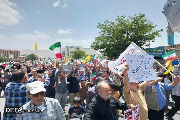 تصاویر(۱)/ تجلی وحدت و حمایت در جمعه خشم و نصر اراک