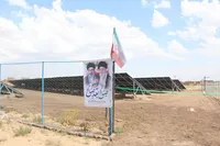 بهره‎‌برداری از بزرگترین نیروگاه خورشیدی ۵۰۰ کیلوواتی در روستای فهنه فیروزه