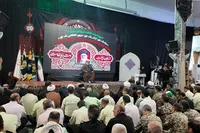 راه رهبر شهید با اقتدار و انتقام خون شهدا ادامه دارد+ فیلم