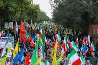 تصاویر/ رزمایش ۳۱۳ هزار نفری جان فدایان استان آذربایجان شرقی در تبریز