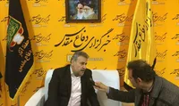 بازدید «حشمت الله فلاحت‌پیشه» از غرفه خبرگزاری دفاع مقدس