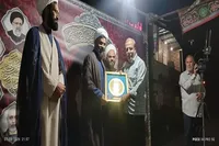 خبرنگار دفاع مقدس در بهاباد تجلیل شد