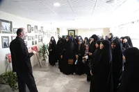 جلسه گروه جهادی خواهران و بازدید از موزه دفاع مقدس زنجان برگزار شد