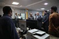 بازدید امیری‌اصفهانی از خبرگزاری دفاع مقدس