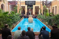 تصاویر/ تداوم یک قرن ارادت؛ مجلس روضه‌خوانی صد ساله در یزد