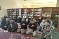 مراسم سینه‌زنی ماه محرم در حسینیه موزه دفاع مقدس قزوین برگزار شد