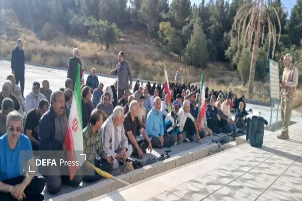 تجدید میثاق پیشکسوتان دفاع مقدس و مقاومت خراسان شمالی با شهدا