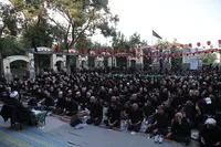 تصاویر/ برگزاری زیارت عاشورای بسیجیان در همدان