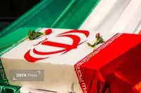 فیلم/ وداع و تشییع پیکر ناخداسوم سید مجید فاطمی‌پور در رشت